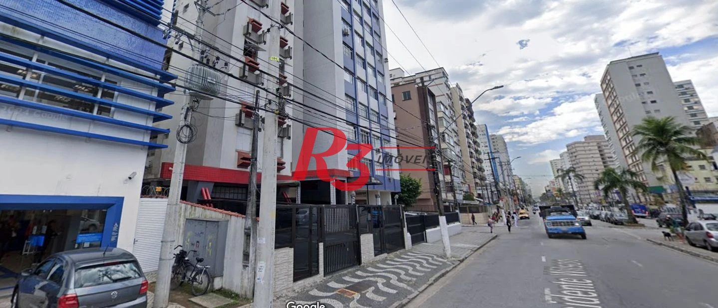 Apartamento com 1 dormitório à venda, 55 m² por R$ 360.000,00 - Boa Vista - São Vicente/SP
