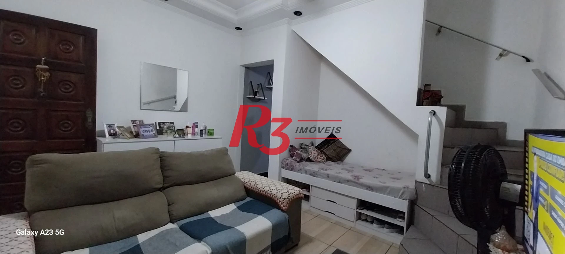 Sobrado com 3 dormitórios à venda, 100 m² por R$ 300.000,00 - Rádio Club - Santos/SP