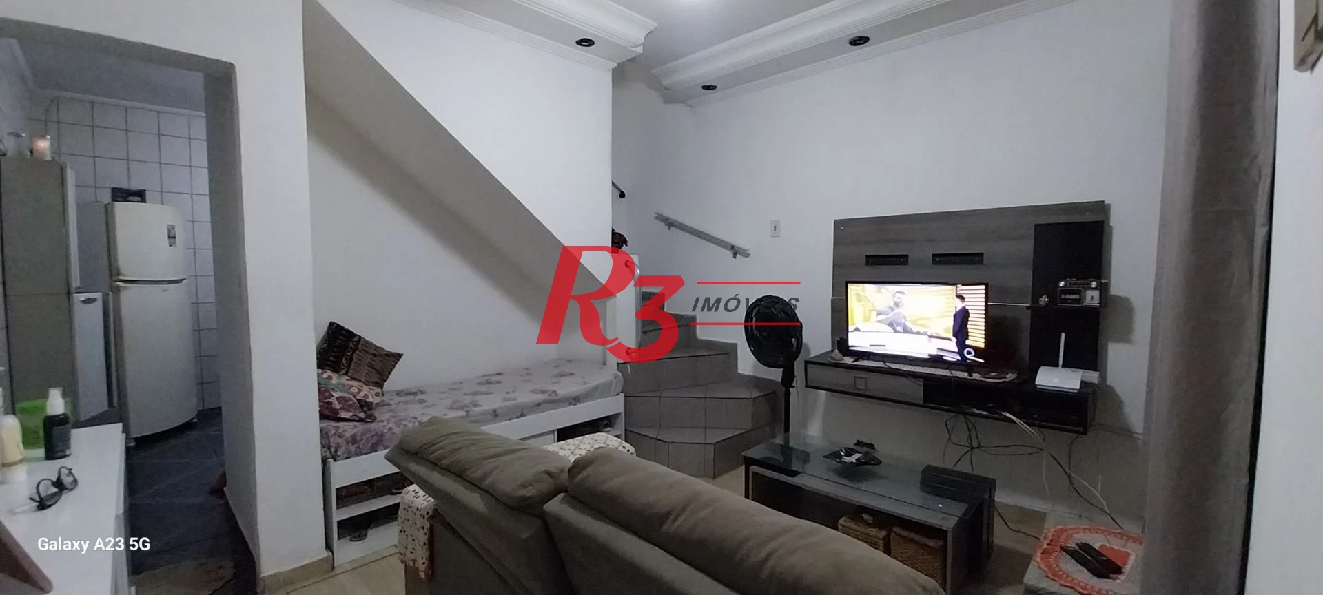 Sobrado com 3 dormitórios à venda, 100 m² por R$ 300.000,00 - Rádio Club - Santos/SP