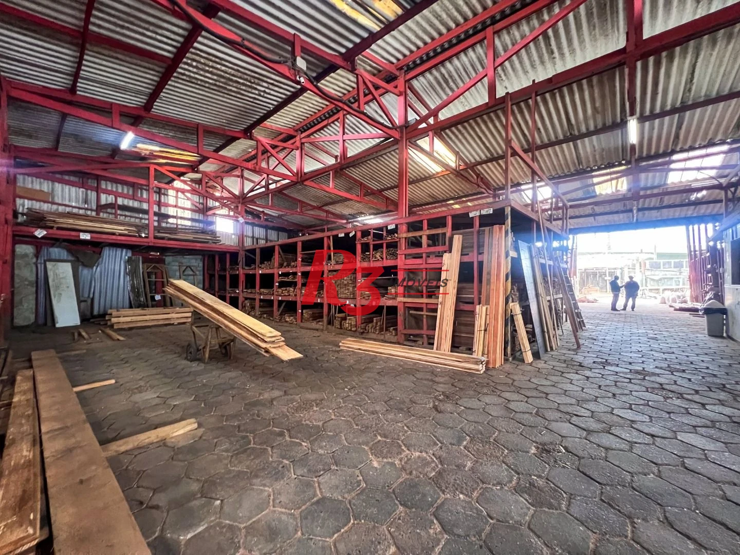 Galpão para alugar, 1700 m² por R$ 40.000,00/mês - Chico de Paula - Santos/SP