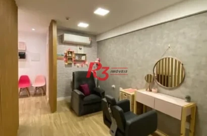 Sala à venda, 45 m² por R$ 458.000,00 - Vila Matias - Santos/SP
