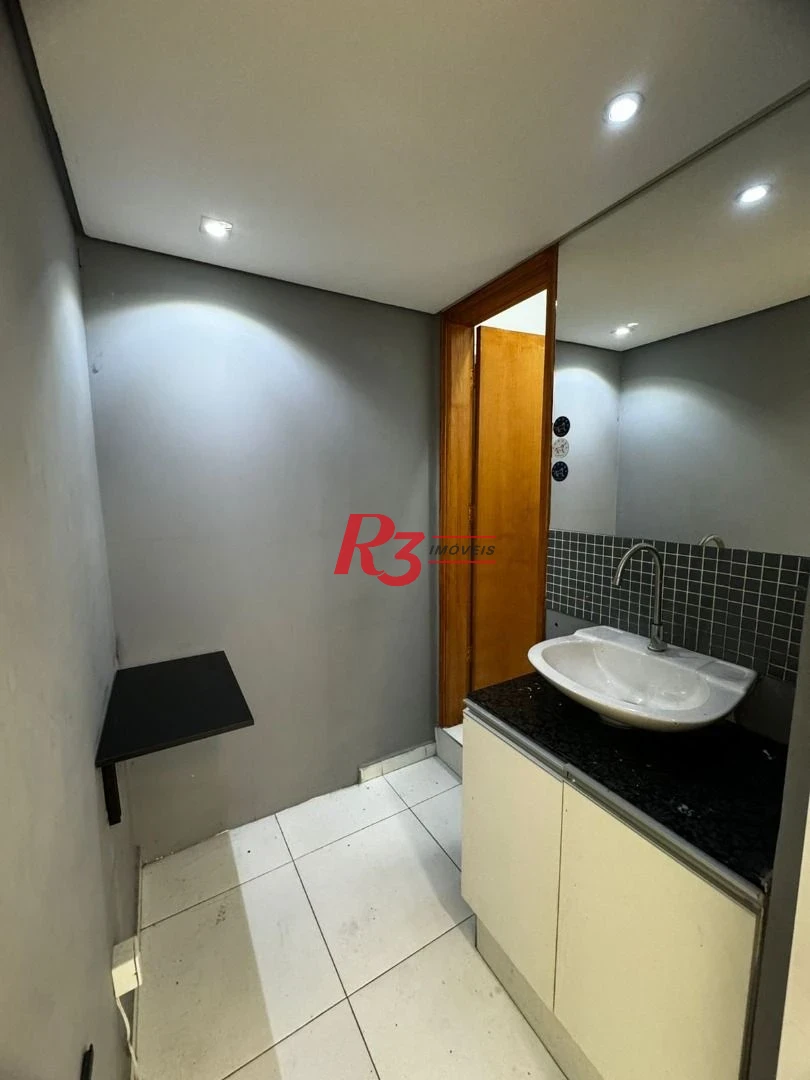 Sala para alugar, 30 m² por R$ 2.500,00/mês - Gonzaga - Santos/SP