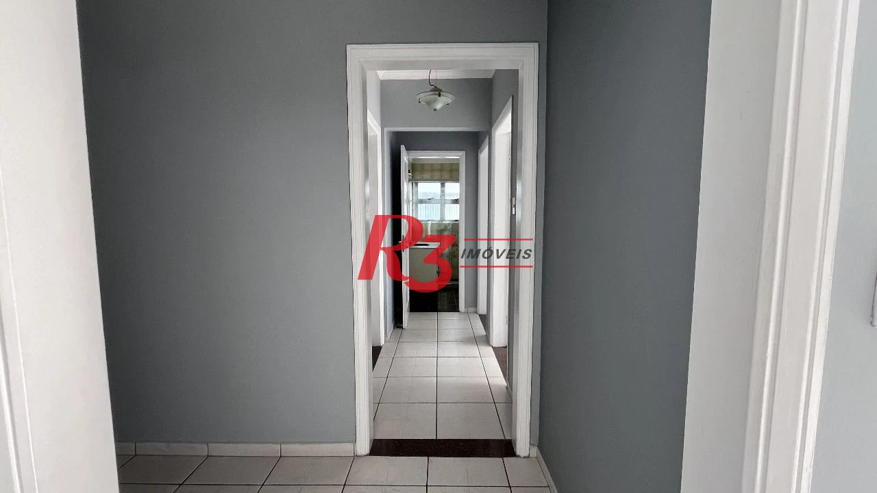 Apartamento à venda, 137 m² por R$ 745.000,00 - Pompéia - Santos/SP