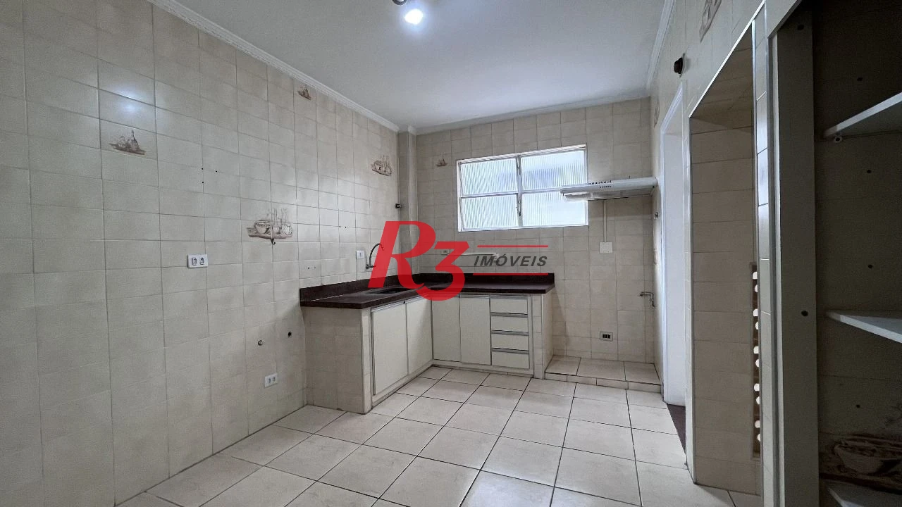Apartamento à venda, 137 m² por R$ 745.000,00 - Pompéia - Santos/SP