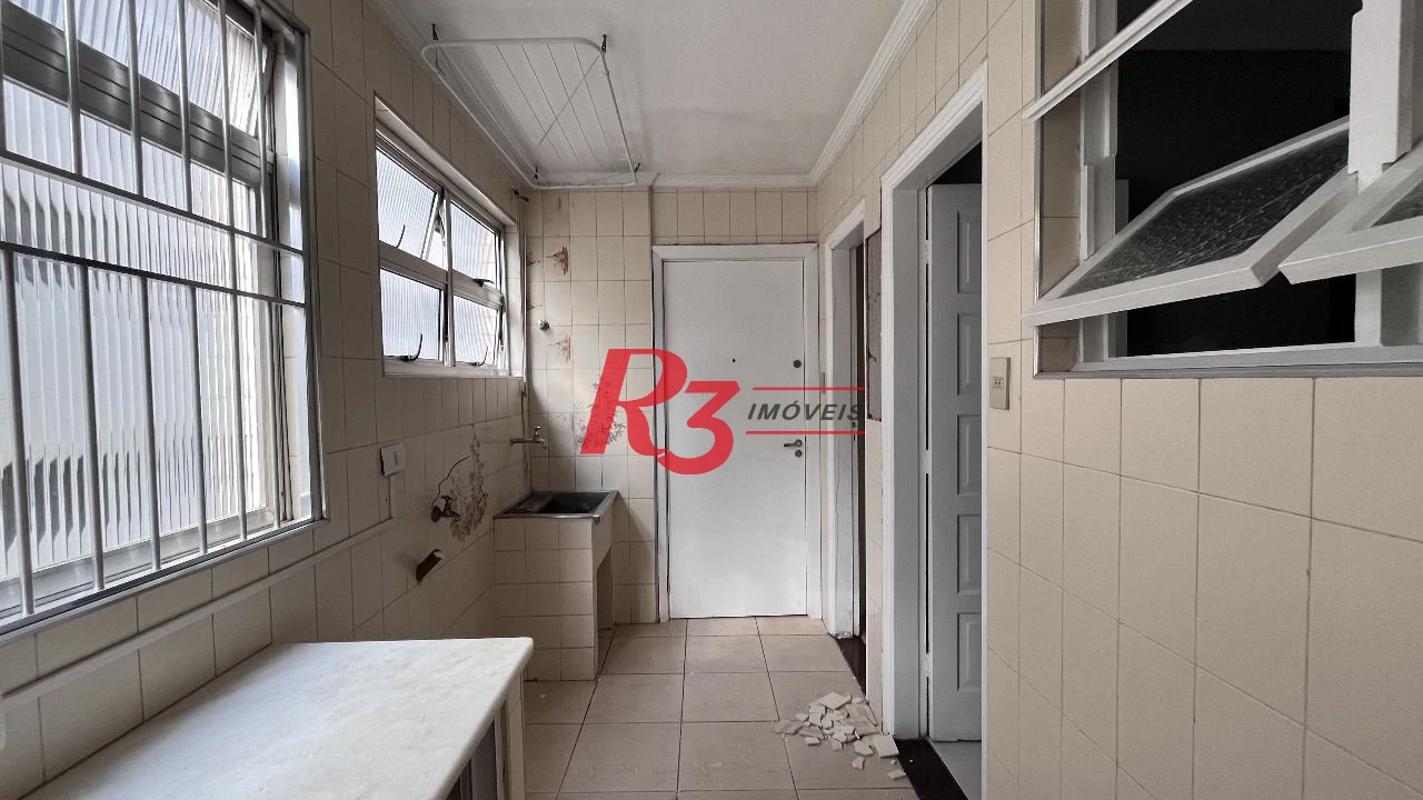 Apartamento à venda, 137 m² por R$ 745.000,00 - Pompéia - Santos/SP