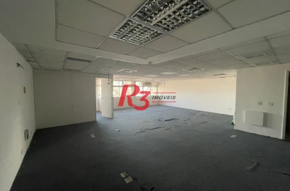 Sala para alugar, 150 m² por R$ 6.785,00/mês - Centro - Santos/SP