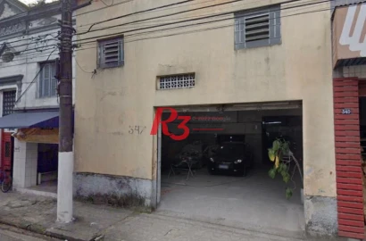 Galpão para alugar, 264 m² por R$ 5.802,89/mês - Paquetá - Santos/SP