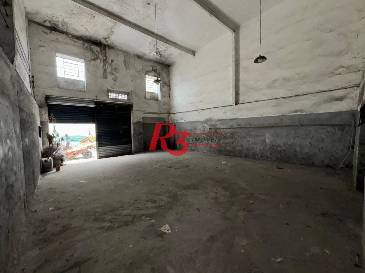 Galpão para alugar, 264 m² por R$ 5.802,89/mês - Paquetá - Santos/SP