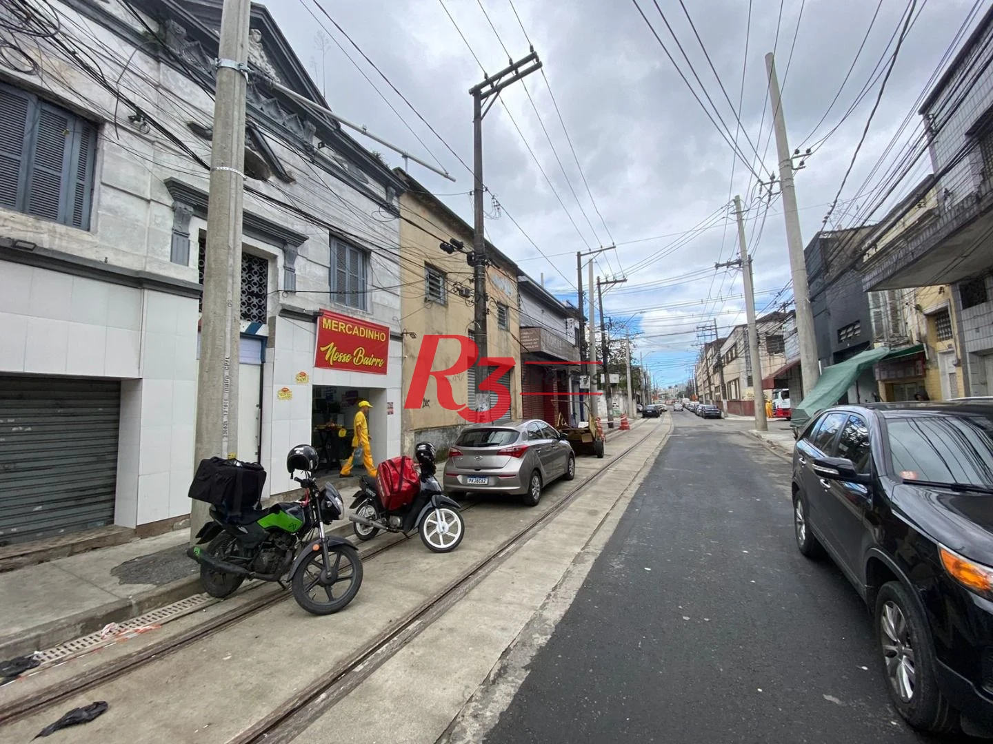 Galpão para alugar, 264 m² por R$ 5.802,89/mês - Paquetá - Santos/SP