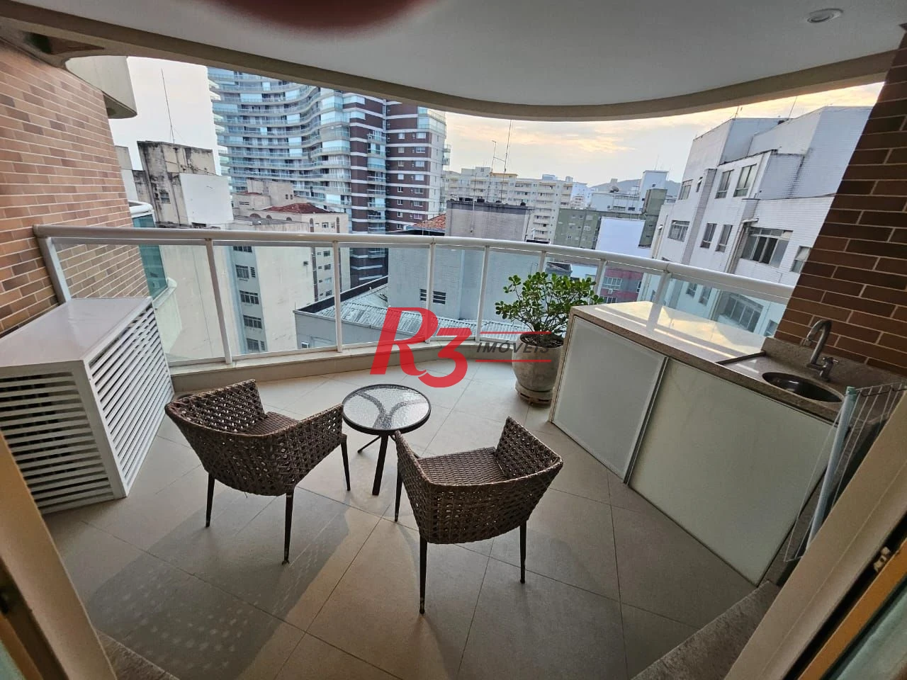 Apartamento com 1 dormitório à venda, 45 m² por R$ 860.000 - Pompéia - Santos/SP