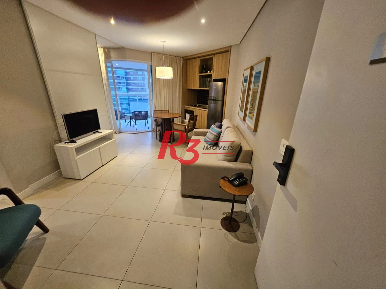 Apartamento com 1 dormitório à venda, 45 m² por R$ 860.000 - Pompéia - Santos/SP