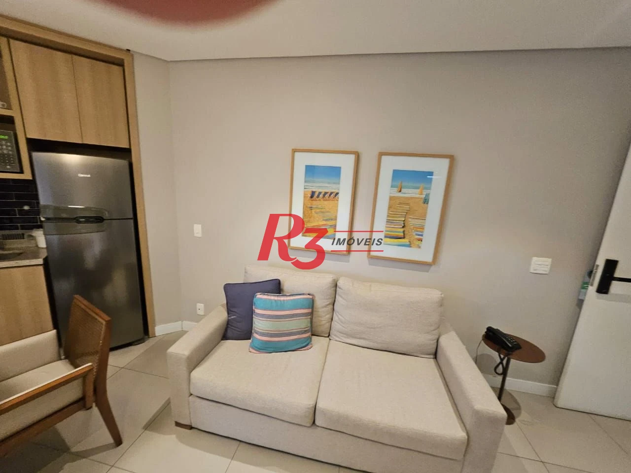 Apartamento com 1 dormitório à venda, 45 m² por R$ 860.000 - Pompéia - Santos/SP