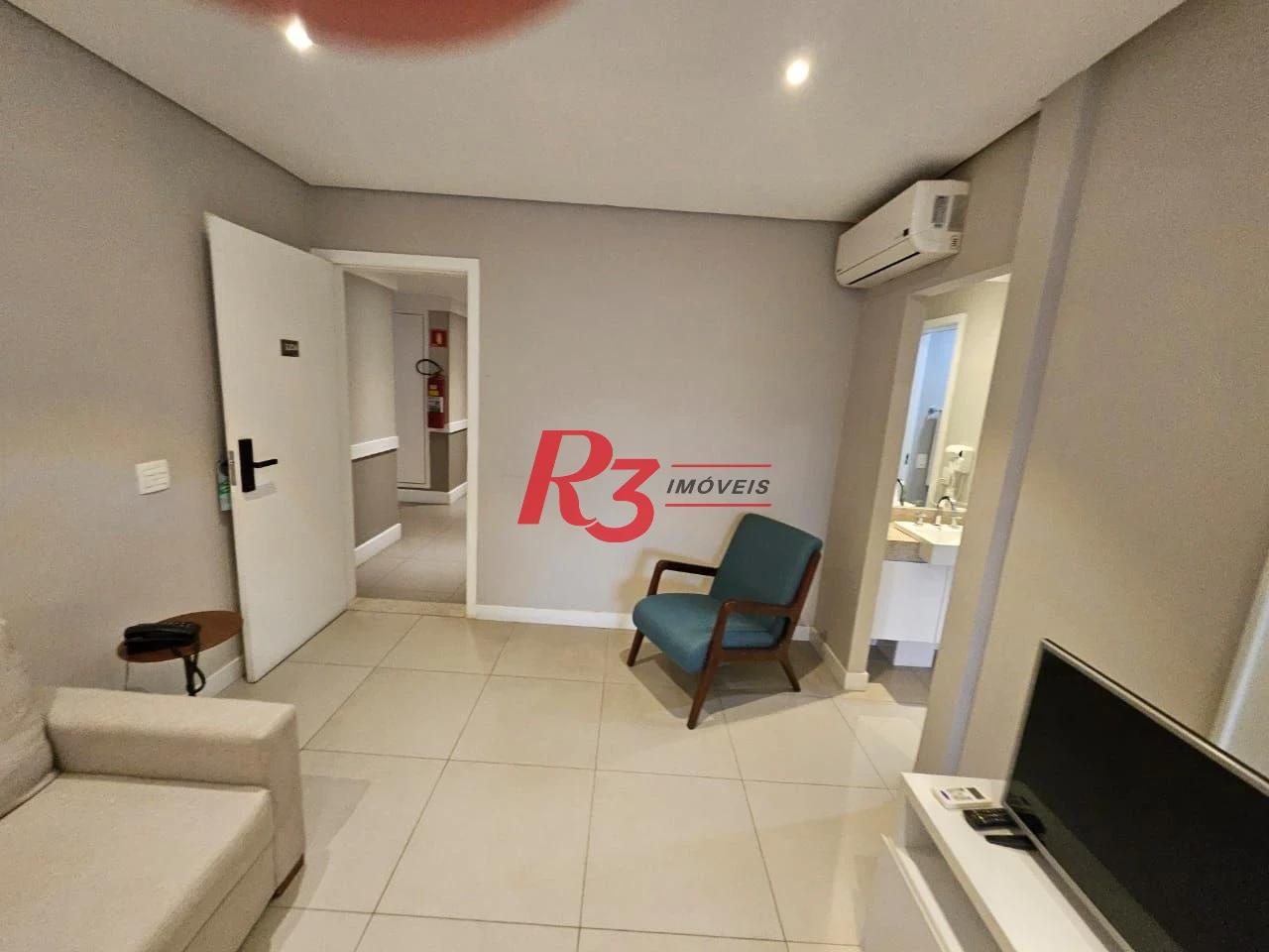 Apartamento com 1 dormitório à venda, 45 m² por R$ 860.000 - Pompéia - Santos/SP