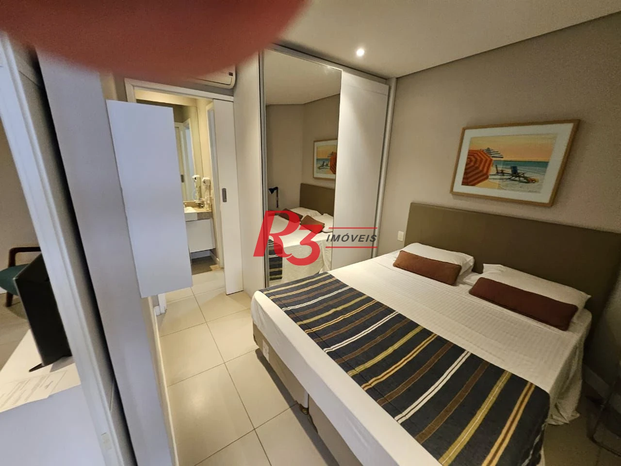 Apartamento com 1 dormitório à venda, 45 m² por R$ 860.000 - Pompéia - Santos/SP