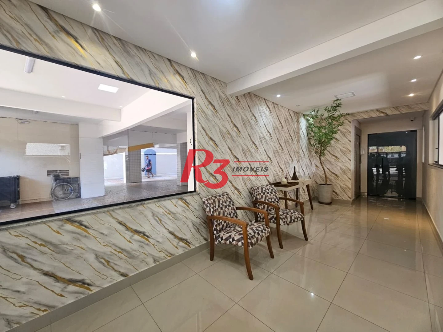 Apartamento á venda Frente 2 dormitórios  2 salas Dependência Completa 1 Vg  Marapé