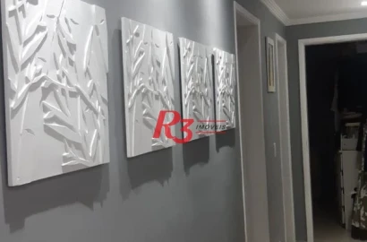 Apartamento à venda, 57 m² por R$ 320.000,00 - Morro Nova Cintra - Santos/SP