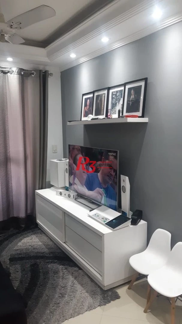 Apartamento à venda, 57 m² por R$ 320.000,00 - Morro Nova Cintra - Santos/SP