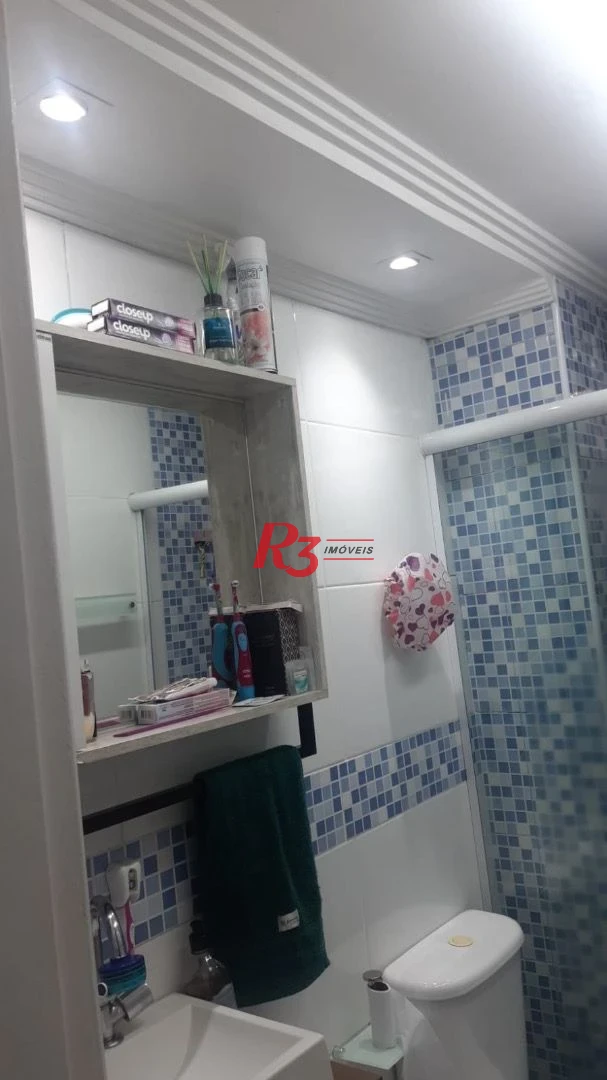 Apartamento à venda, 57 m² por R$ 320.000,00 - Morro Nova Cintra - Santos/SP