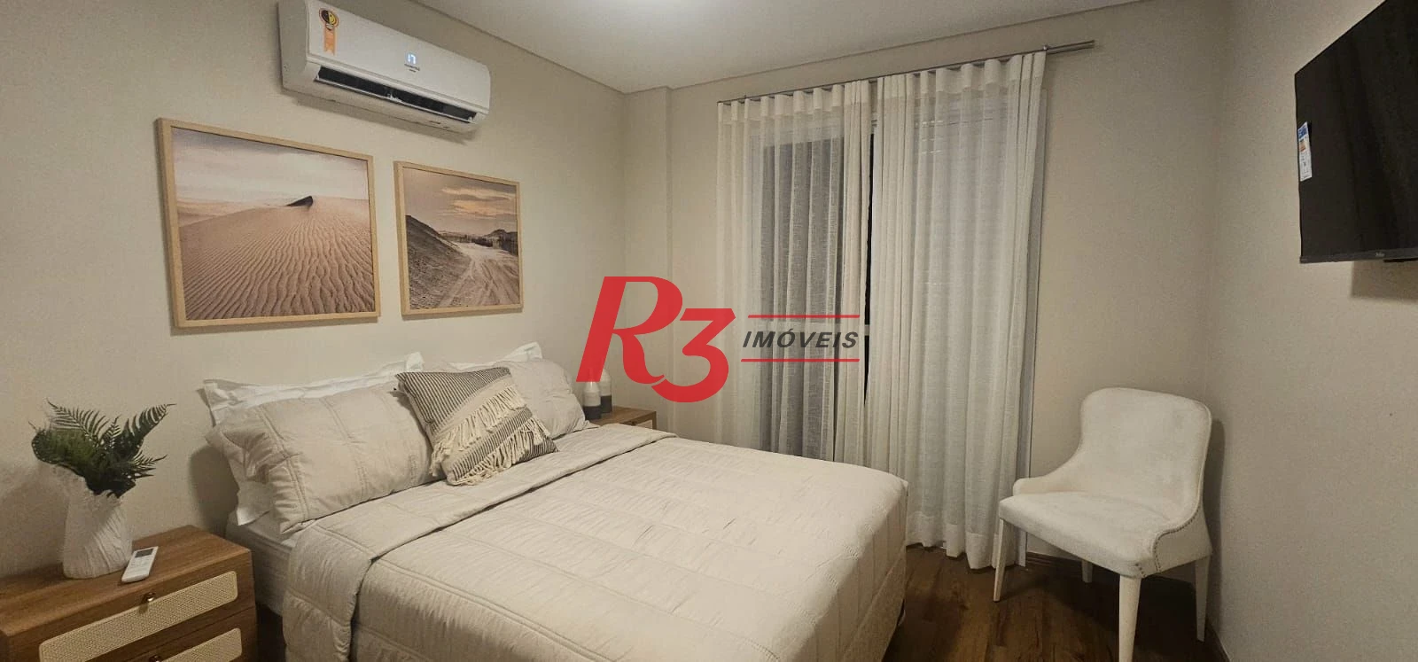 Apartamento com 3 dormitórios, 129 m² - venda por R$ 1.550.000,00 ou aluguel por R$ 9.500,00/mês - Embaré - Santos/SP
