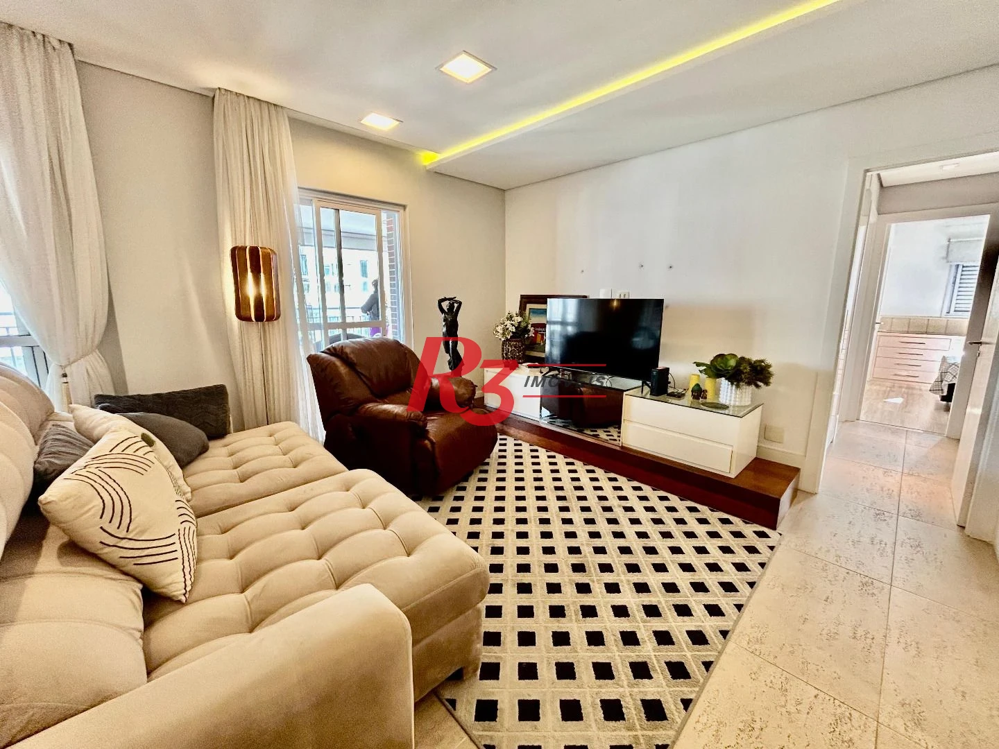 Apartamento com 3 dormitórios à venda, 148 m² por R$ 2.390.000,00 - Boqueirão - Santos/SP