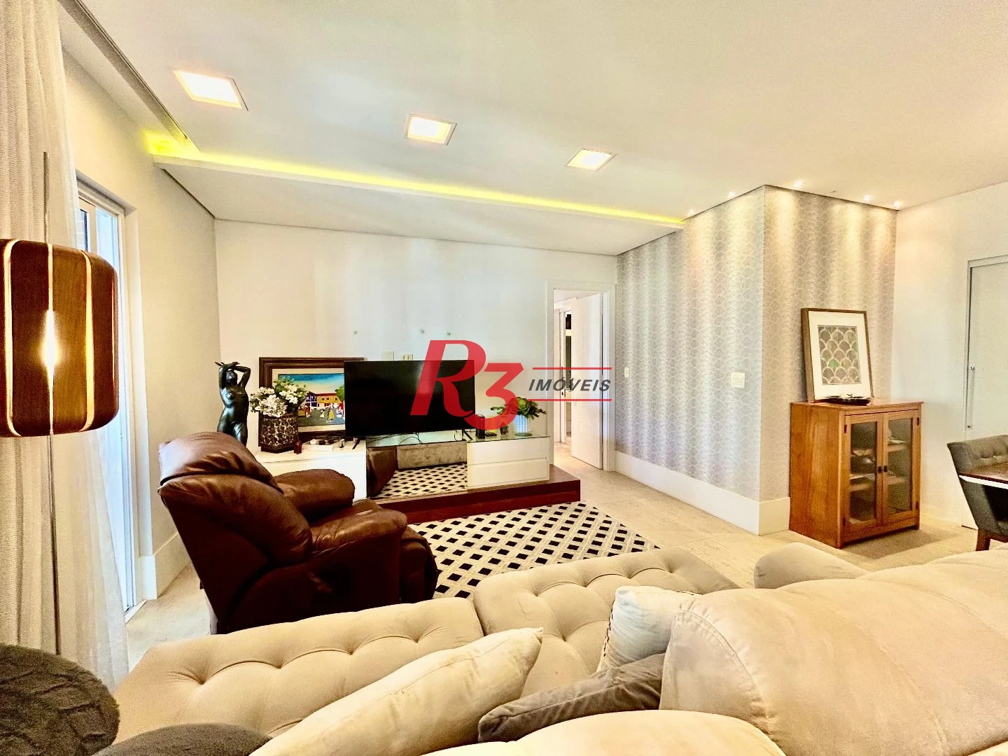 Apartamento com 3 dormitórios à venda, 148 m² por R$ 2.390.000,00 - Boqueirão - Santos/SP