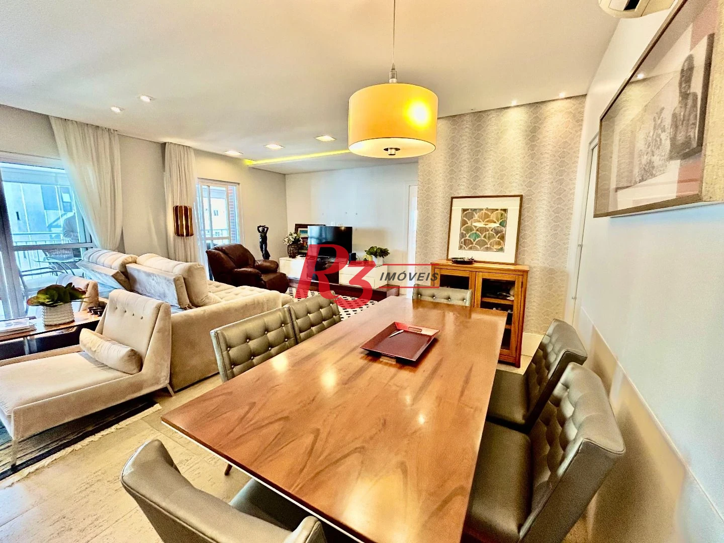 Apartamento com 3 dormitórios à venda, 148 m² por R$ 2.390.000,00 - Boqueirão - Santos/SP
