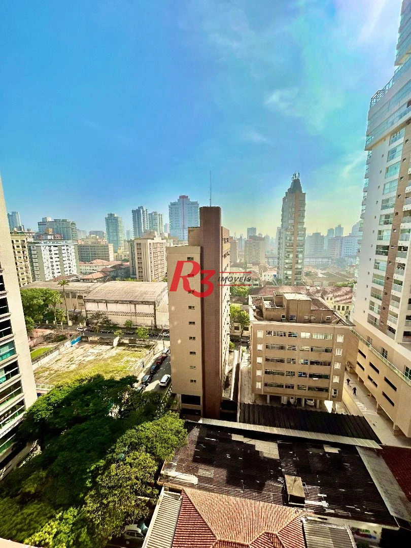 Apartamento com 3 dormitórios à venda, 148 m² por R$ 2.390.000,00 - Boqueirão - Santos/SP