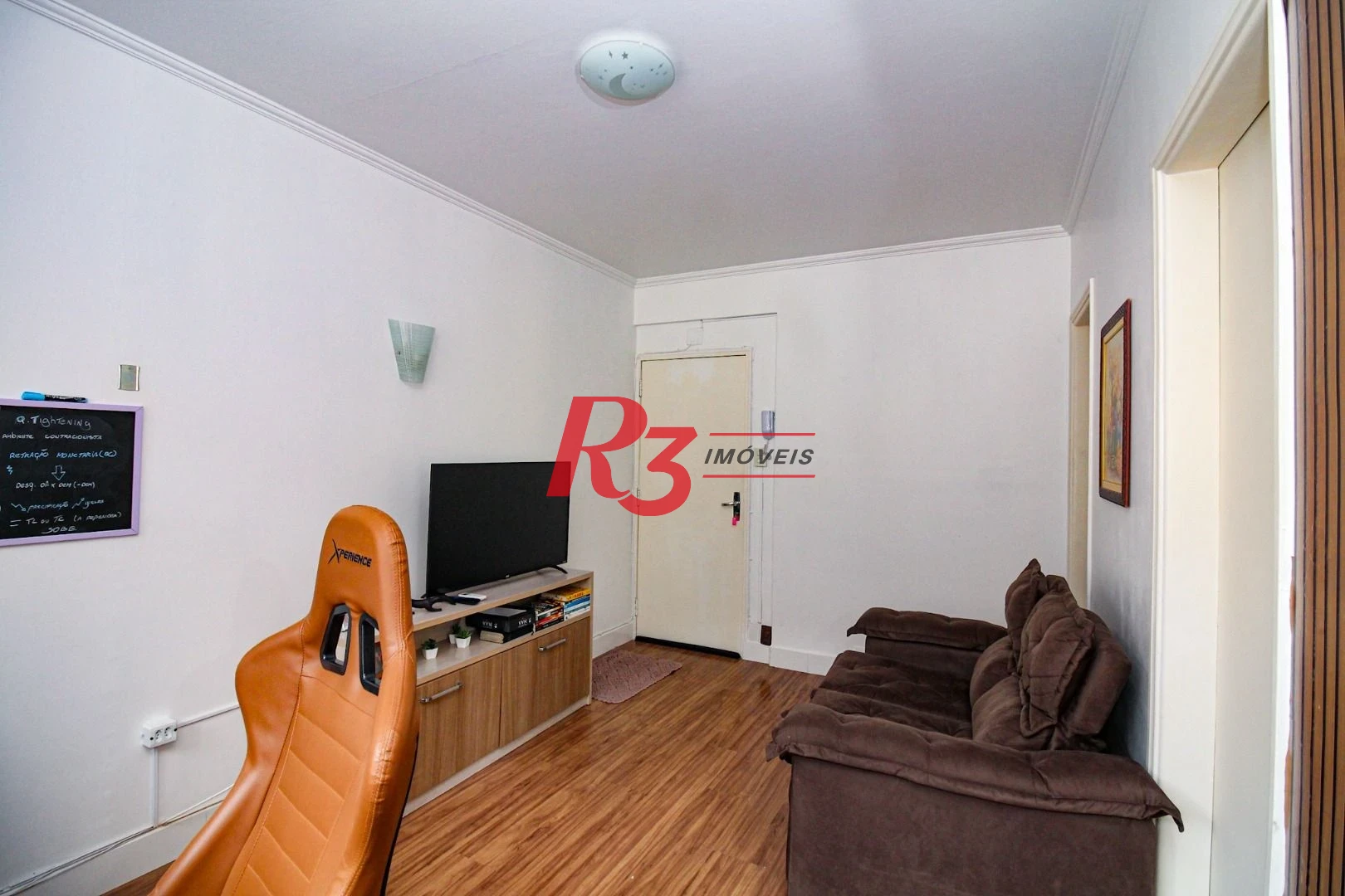 Apartamento com 1 dormitório, 49 m² - venda por R$ 375.000,00 ou aluguel por R$ 3.600,00 - Gonzaga - Santos/SP