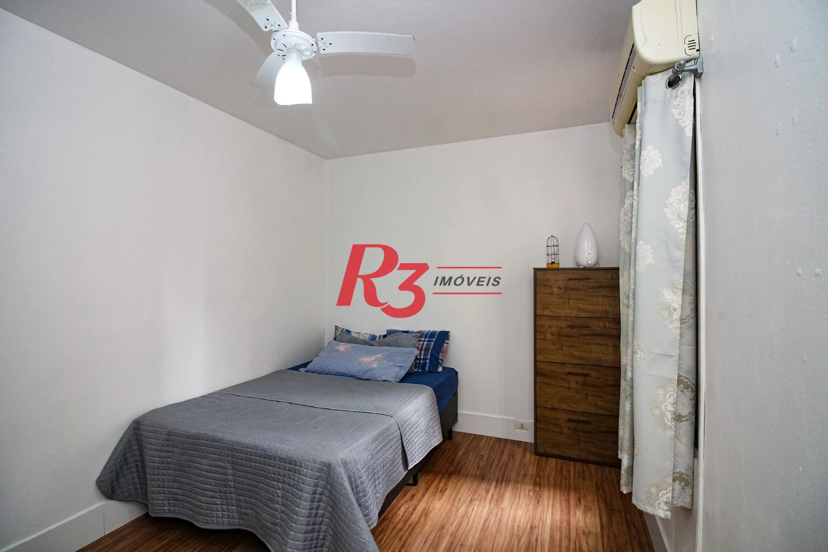 Apartamento com 1 dormitório, 49 m² - venda por R$ 375.000,00 ou aluguel por R$ 3.600,00 - Gonzaga - Santos/SP