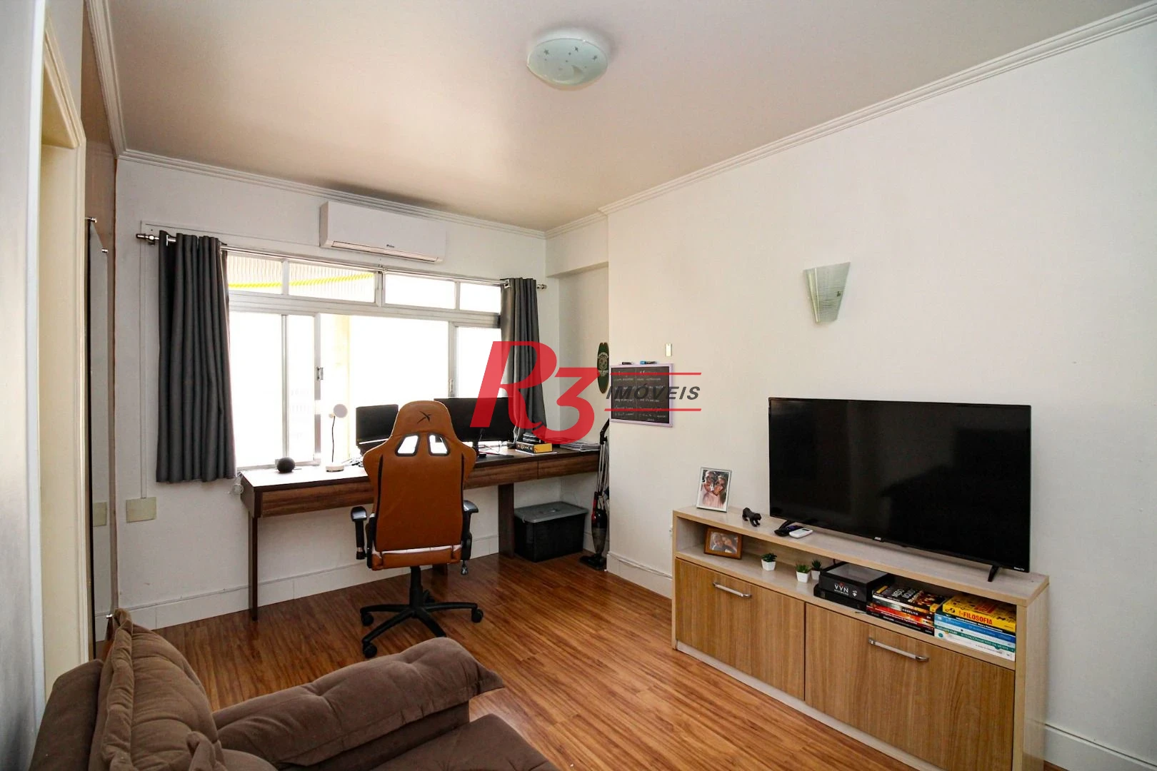 Apartamento com 1 dormitório, 49 m² - venda por R$ 375.000,00 ou aluguel por R$ 3.600,00 - Gonzaga - Santos/SP