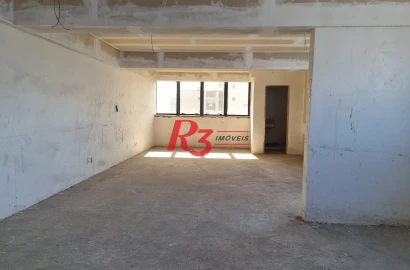 Sala para alugar, 42 m² por R$ 2.500,02/mês - Embaré - Santos/SP