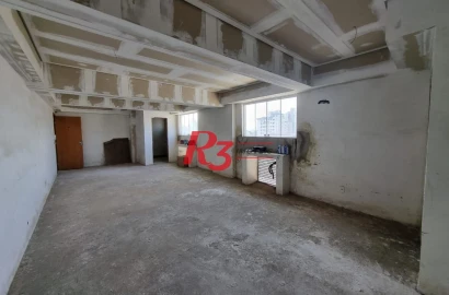 Sala para alugar, 51 m² por R$ 2.700,02/mês - Embaré - Santos/SP