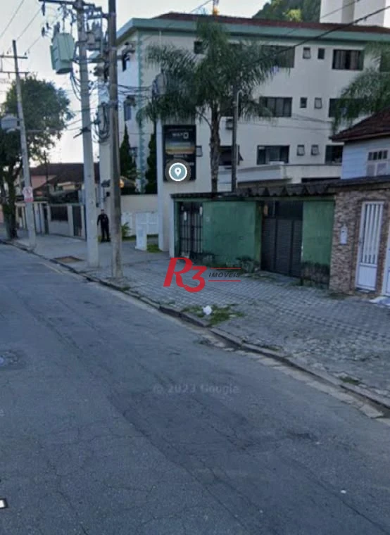 Terreno para alugar, 350 m² por R$ 13.400,00/mês - Marapé - Santos/SP