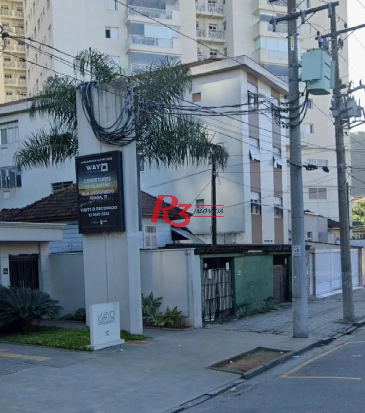 Terreno para alugar, 350 m² por R$ 13.400,00/mês - Marapé - Santos/SP
