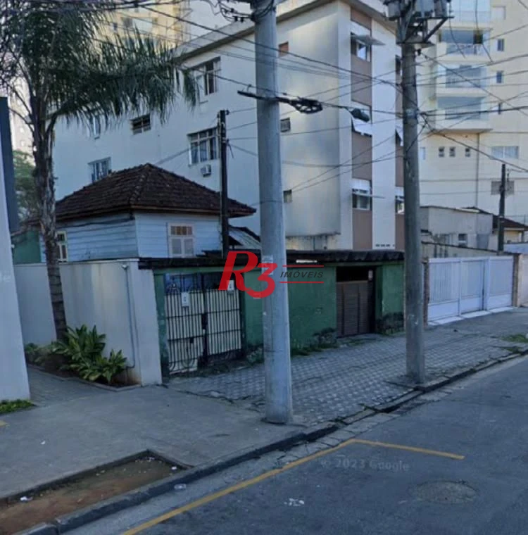 Terreno para alugar, 350 m² por R$ 13.400,00/mês - Marapé - Santos/SP