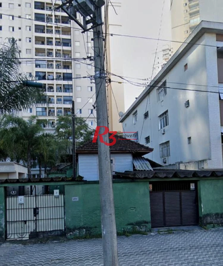 Terreno para alugar, 350 m² por R$ 13.400,00/mês - Marapé - Santos/SP