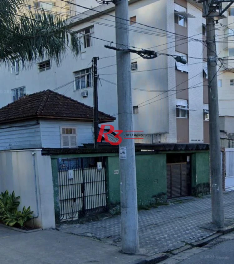 Terreno para alugar, 350 m² por R$ 13.400,00/mês - Marapé - Santos/SP