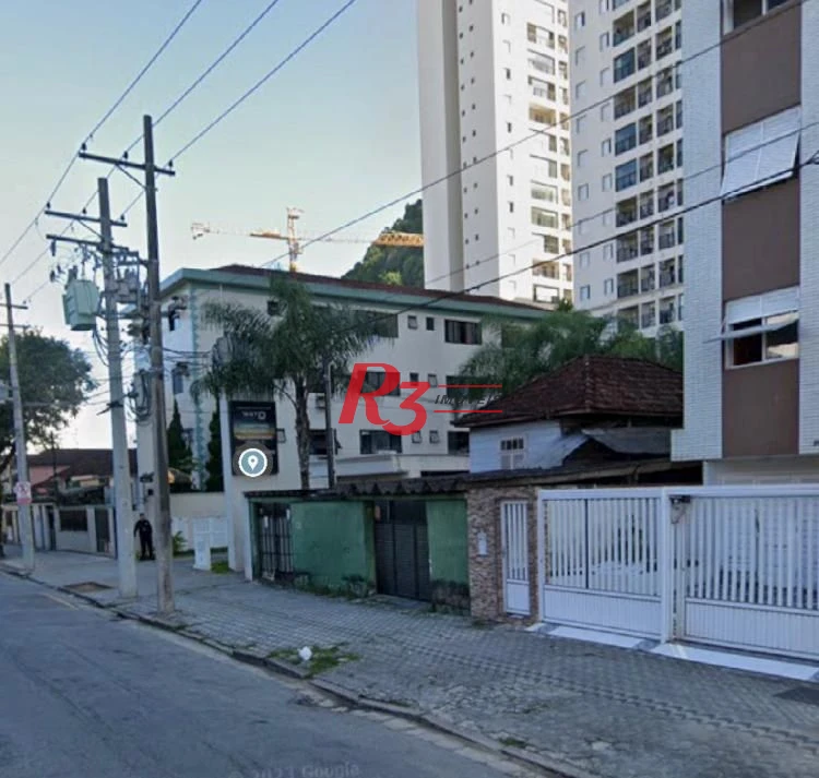 Terreno para alugar, 350 m² por R$ 13.400,00/mês - Marapé - Santos/SP