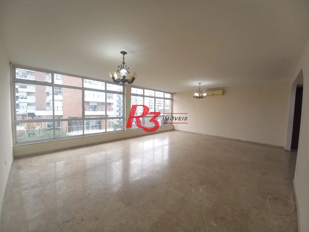Apartamento para alugar, 193 m² por R$ 6.800,00/mês - Embaré - Santos/SP