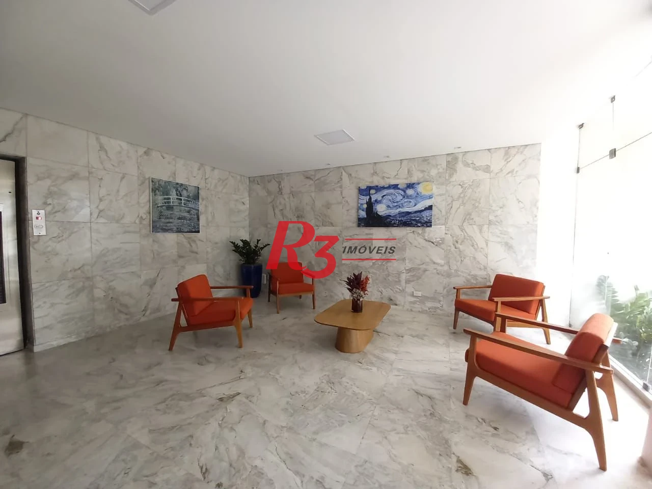 Apartamento para alugar, 193 m² por R$ 6.800,00/mês - Embaré - Santos/SP