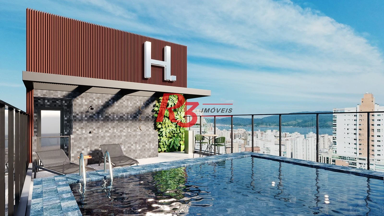 Apartamento Garden à venda, 42 m² por R$ 710.000,00 - Boqueirão - Santos/SP