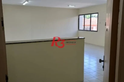 Sala, 50 m² - venda por R$ 295.000,00 ou aluguel por R$ 2.500,00/mês - Vila Matias - Santos/SP