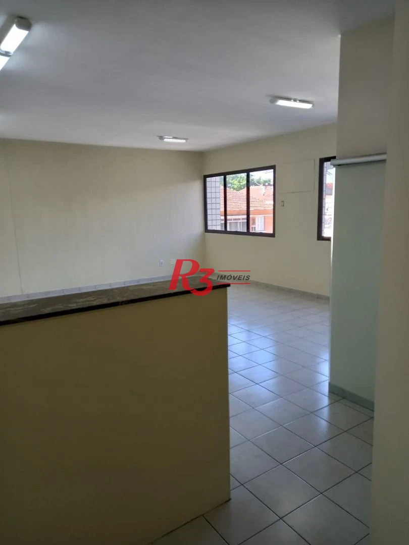 Sala, 50 m² - venda por R$ 295.000,00 ou aluguel por R$ 2.500,00/mês - Vila Matias - Santos/SP