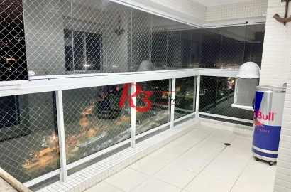 Apartamento com 2 dormitórios à venda, 77 m² por R$ 780.000,00 - José Menino - Santos/SP