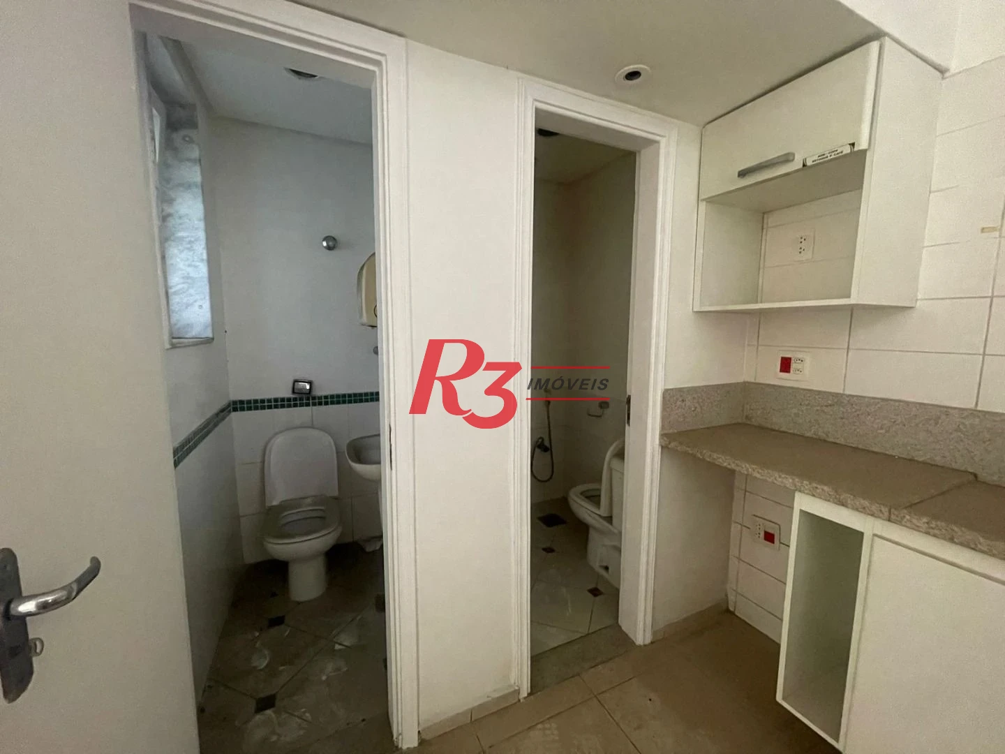 Sala para alugar, 89 m² por R$ 4.010,00/mês - Centro - Santos/SP