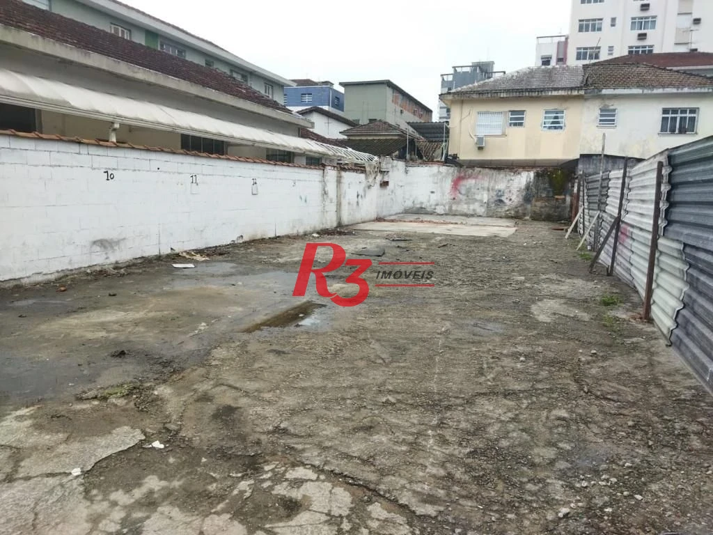 Terreno, 332 m² - venda por R$ 1.250.000,00 ou aluguel por R$ 4.500,01/mês - Campo Grande - Santos/SP