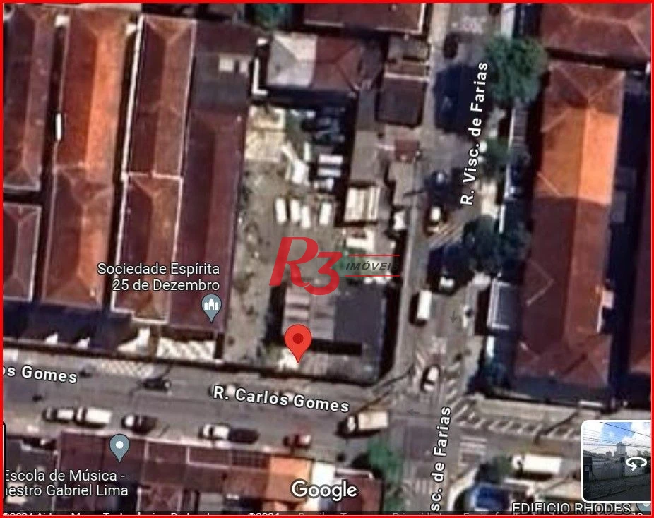Terreno, 332 m² - venda por R$ 1.250.000,00 ou aluguel por R$ 4.500,01/mês - Campo Grande - Santos/SP