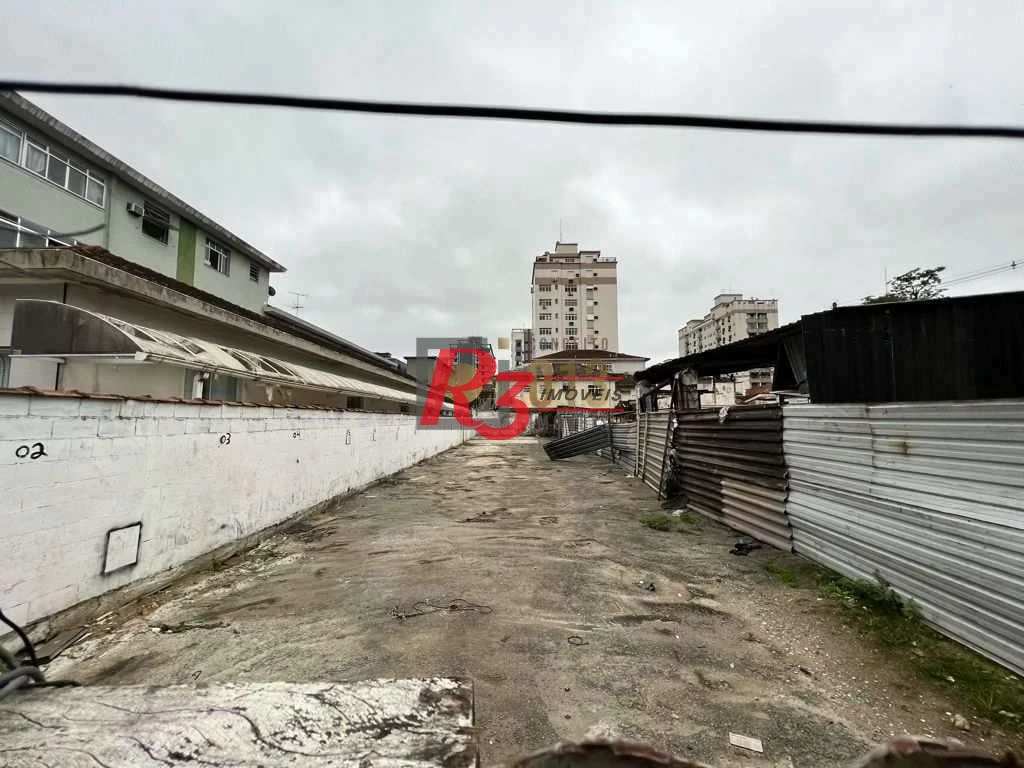 Terreno, 332 m² - venda por R$ 1.250.000,00 ou aluguel por R$ 4.500,01/mês - Campo Grande - Santos/SP