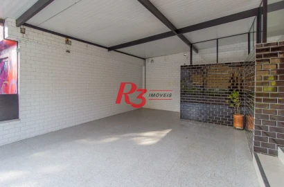Casa para alugar, 323 m² por R$ 21.000,00/mês - Boqueirão - Santos/SP