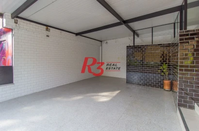 Casa para alugar, 323 m² por R$ 21.000,00/mês - Boqueirão - Santos/SP